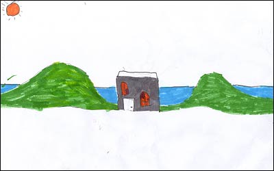 Eglwys Dwynwen ar Ynys Llanddwyn