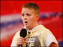 Andrew Johnston on Britain's Got Talent