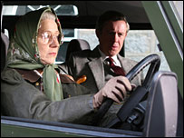 Mirren trong phim The Queen