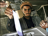 افغان الیکشن میں سیکیورٹی کو چوکس کر دیا گیا تھا