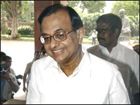 पी चिदंबरम