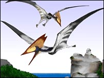 Reprodução de tupuxuaras (Imagem: Universidade de Portsmouth)