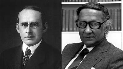 Arthur Eddington and Subramanyan Chandrasekhar