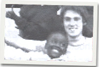 Gareth ac un o'r plant