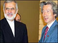 خرازی و کويزومی در توکيو 