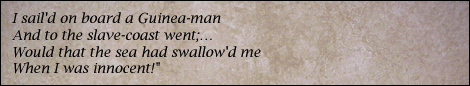 Southey: The Sailor.... Slave Trade poem excerpt