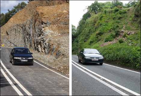 Harley Hill now, and before the structural work