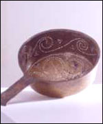 A piece from the Sacred Vessels exhibition