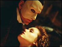 Cảnh trong phim The Phantom of the Opera