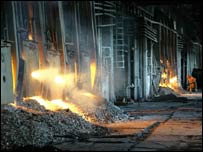 Цех комбінату "Криворіжсталь" (Фото УНІАН)