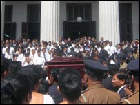 Judge Ambepitiya funeral
