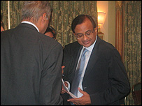 पी चिदंबरम