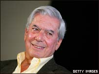 O escritor peruano Mario Vargas Llosa 