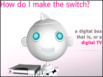 Digital TV Mascot