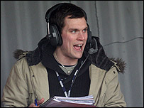 Ian Stringer in action