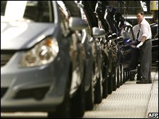 Dây chuyền sản xuất xe hơi Đức