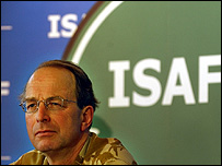 ژنرال ديويد ريچاردز، فرمانده ناتو در افغانستان