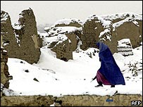 برف در افغانستان (آرشيو)