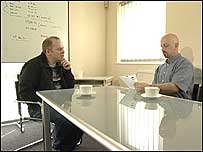 Alistair  with Paul Cropper