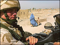 زن افغان در ولایت هلمند