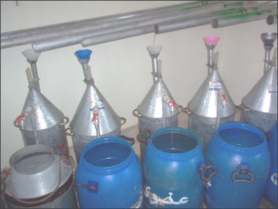 گرفتن عرق گلاب