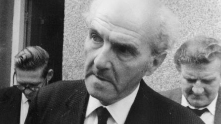 Production photograph taken during filming of Above Us The Earth, courtesy Karl Francis