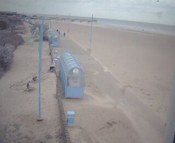 Live pictures from Skegness.