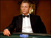 Daniel Craig como James Bond em 'Casino Royale'