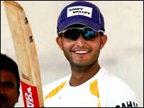 भारतीय कप्तान सौरभ गांगुली