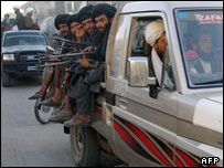 मूसा क़ला में तालेबान के लड़ाके