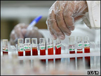 रक्त के नमूने