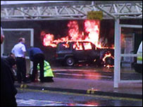 ग्लासगो हवाई अड्डे पर हमला