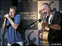 Roger Daltrey e Pete Townshend