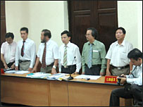 Các luật sư bào chữa trong vụ PMU18