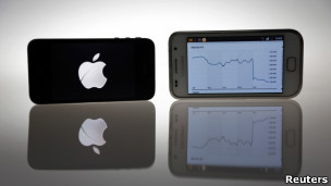 苹果和三星手机