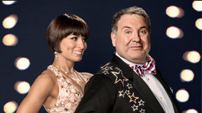 Flavia Cacace and Robbie Savage