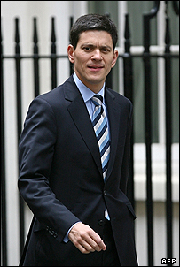 دیوید میلیبند، وزیر امور خارجه بریتانیا