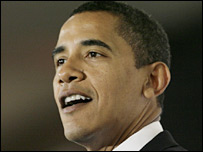 سناتور باراک اوباما 