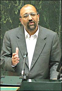 محمود فرشیدی در صحن مجلس