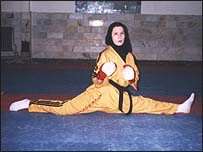 شیوا داودی فر قهرمان کیک بوکسینگ ایران