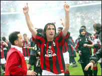 एसी मिलान इटालियन लीग चैंपियन