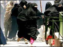 لال مسجد کی طالبات  فائل فوٹو