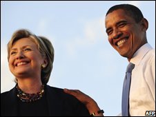 اوباما و کلینتون