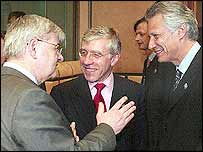 İngiltere, Almanya ve Fransa Dışişleri bakanları birarada 