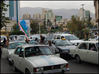 اتومبیل های سواری در تهران