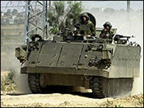 تانکهای اسرائيلی در شمال غزه