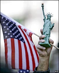 Cờ và nữ thần tự do