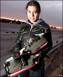 Judi Werthein e seus tênis de travessia de fronteira