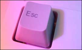 An Escape key
