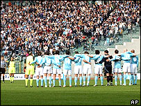 Lazio takımı oyuncuları